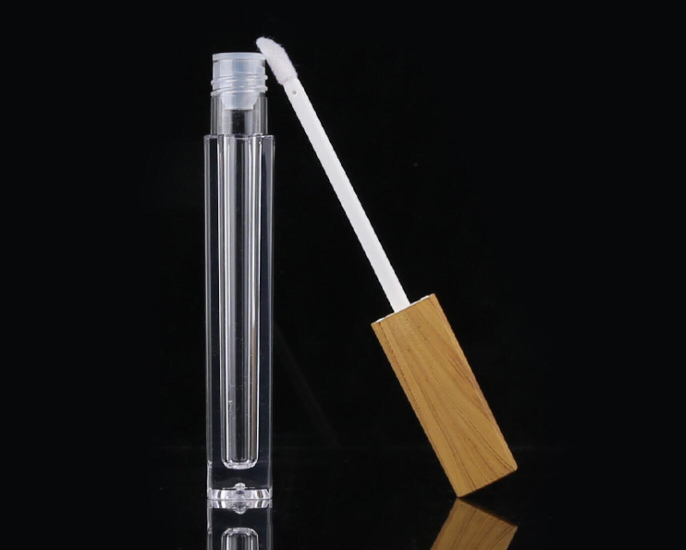Lip gloss tube with bamboo cap SunSonic